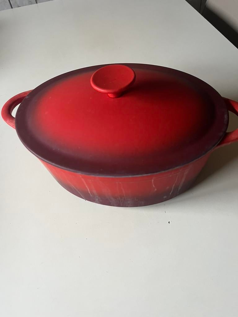 Gietijzeren kookpot Nameta, Huis en Inrichting, Keuken | Potten en Pannen, Ophalen, Gebruikt, Gietijzer, Koekenpan of Braadpan