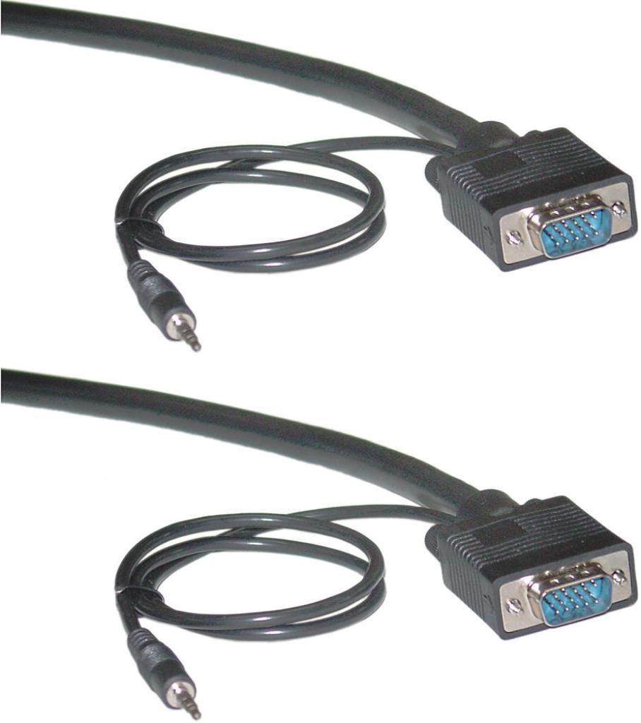 Kramer Electronics 15 Pin HD VGA + 3.5 mm Audio Cable, Ophalen, Nieuw