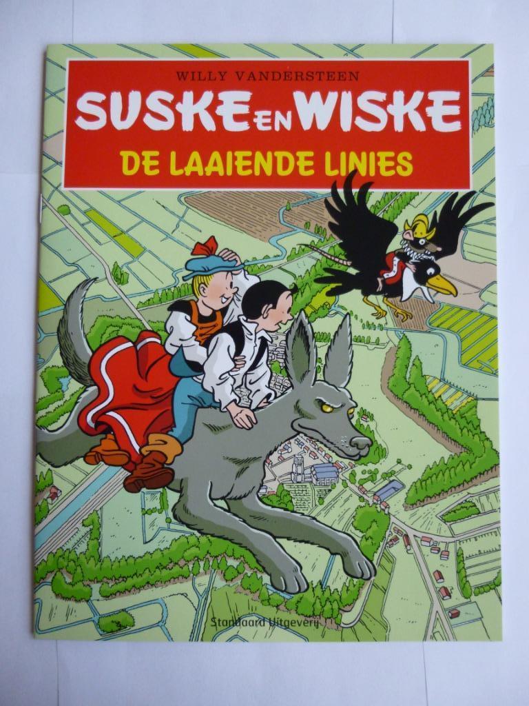SUSKE EN WISKE RECLAME UITGAVE"DE LAAIENDE LINIES"UIT 2011, Livres, BD, Comme neuf, Une BD, Enlèvement ou Envoi