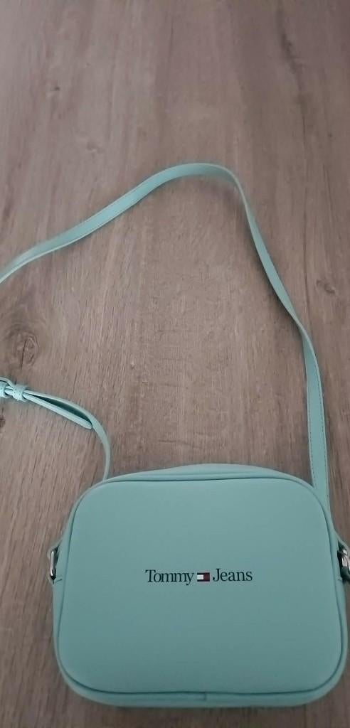 Blauwe handtas TOMMY JEANS, Ophalen of Verzenden, Zo goed als nieuw, Blauw, Handtas