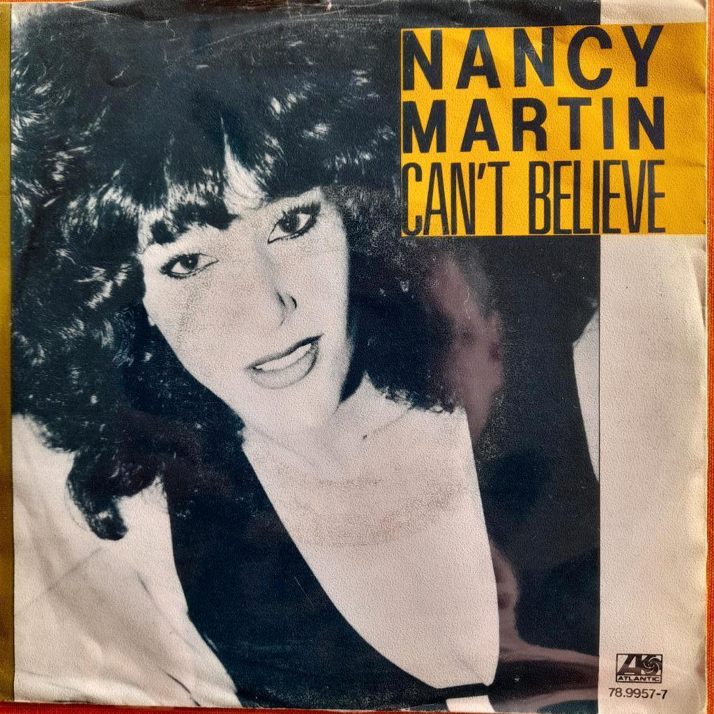 Nancy Martin-Can't believe 7'', Ophalen of Verzenden, Gebruikt, Pop