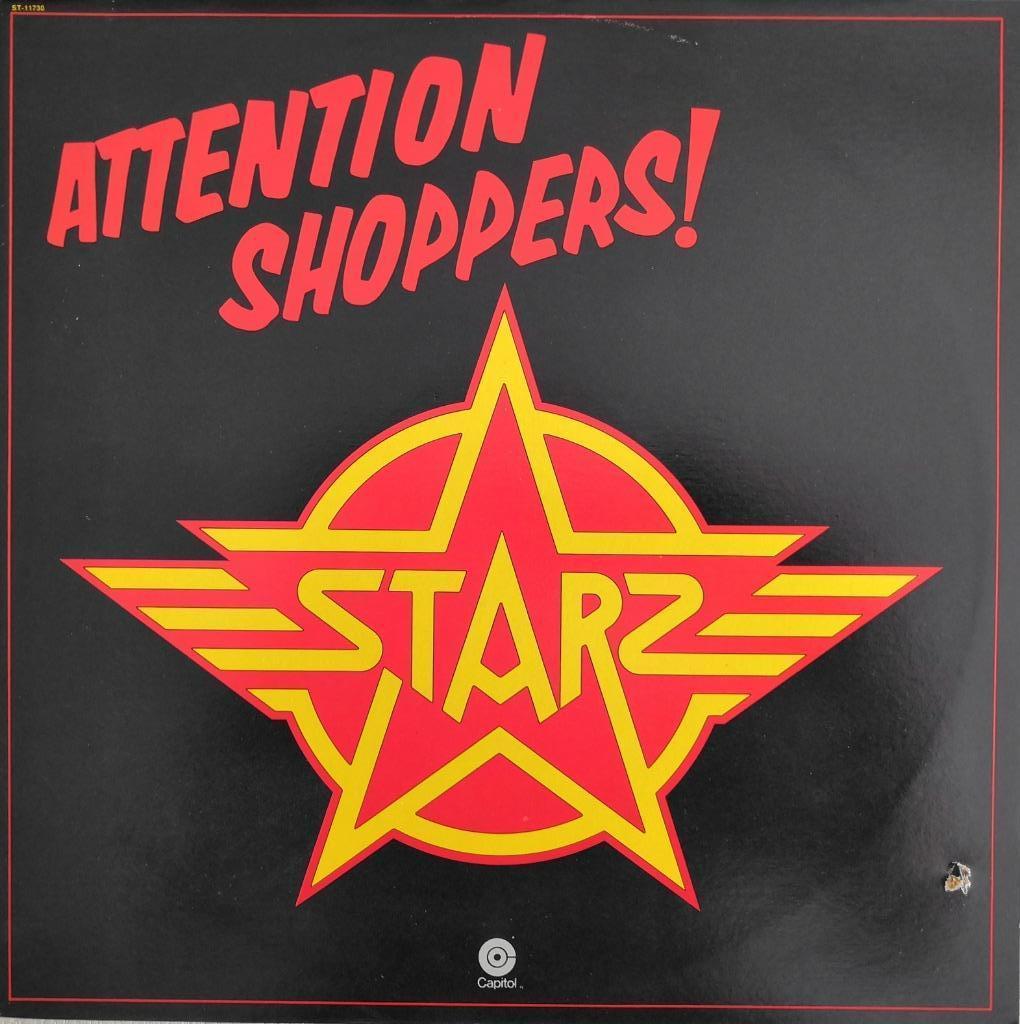 STARZ - Attention shoppers (LP), Ophalen of Verzenden, Zo goed als nieuw