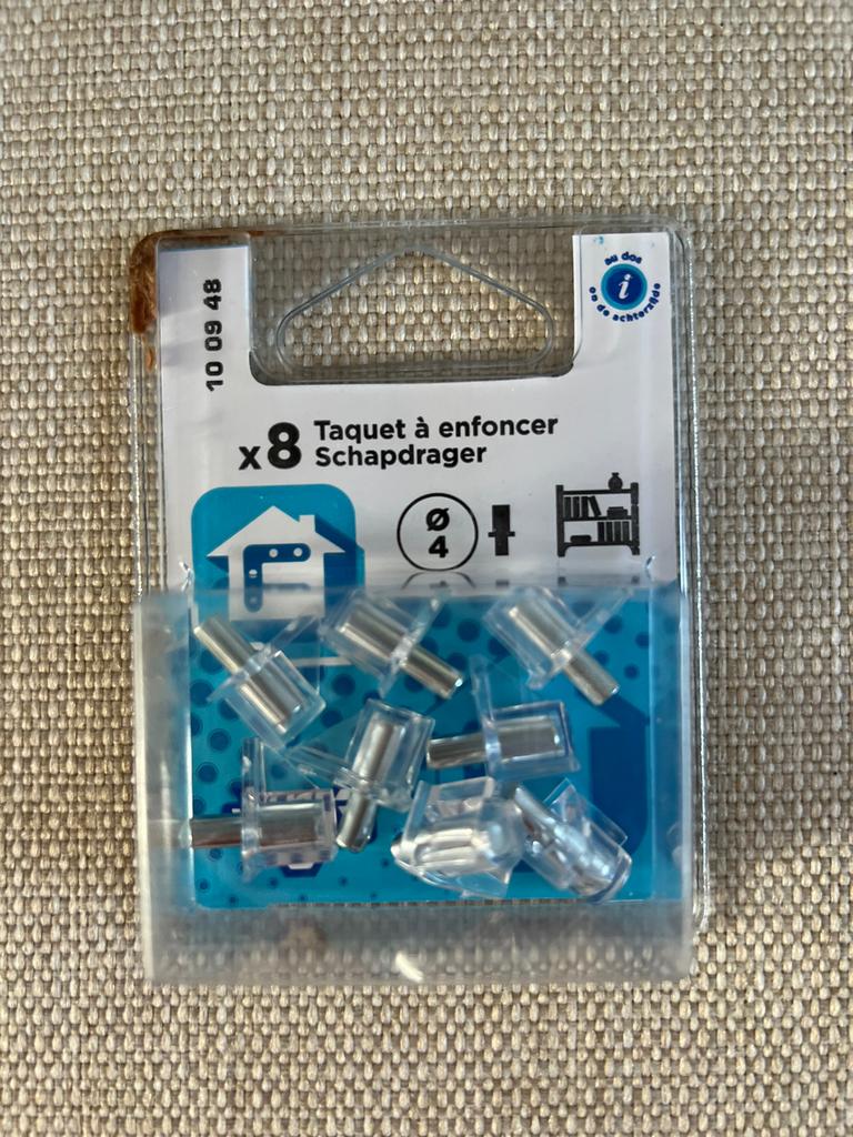 8 taquets à enfoncer neuf, Bricolage & Construction, Enlèvement ou Envoi, Comme neuf