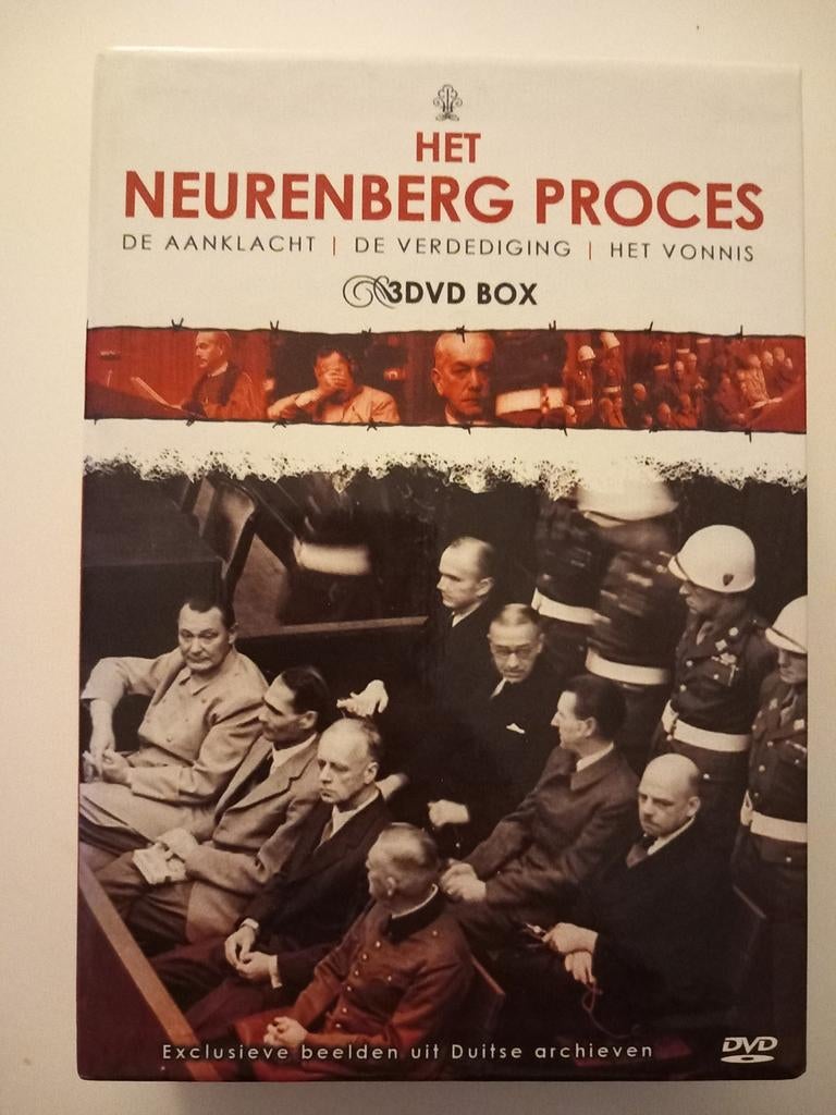 Dvdbox Het Neurenberg Proces (3 Oorlogsdocumentaires), Cd's en Dvd's, Ophalen of Verzenden, Zo goed als nieuw, Oorlog of Misdaad