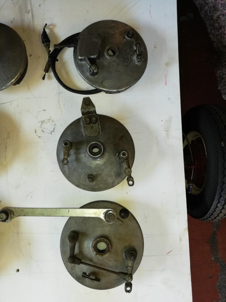 Plaques de frein Ural Dnepr, Enlèvement, Utilisé