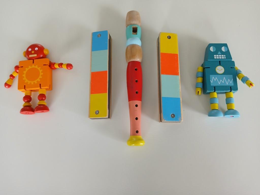 Kwalitatief houten speelgoed 5stuks, Ophalen of Verzenden, Zo goed als nieuw, Overige typen