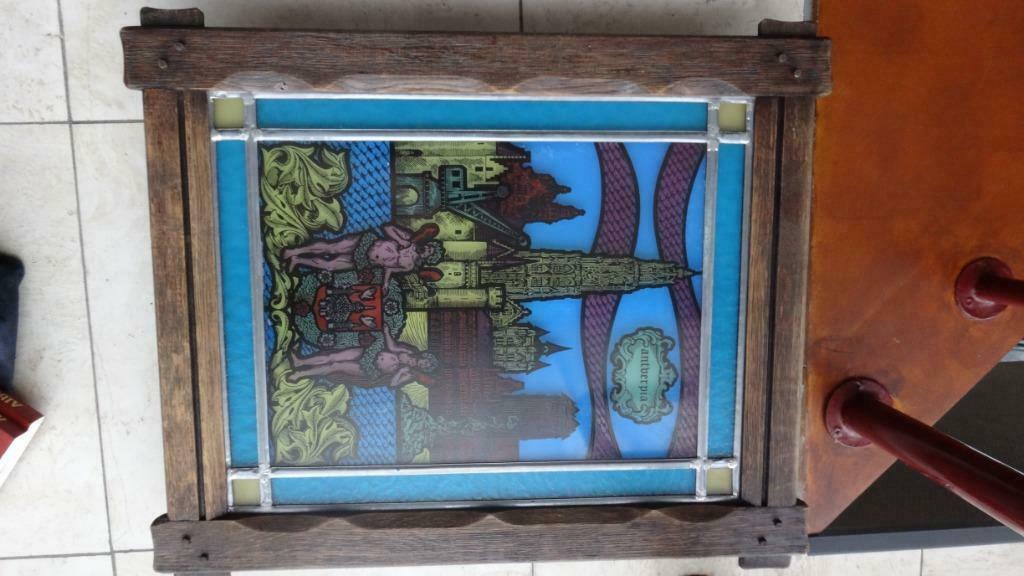 Loodglas, Antiek en Kunst, Antiek | Glaswerk en Kristal, Ophalen of Verzenden