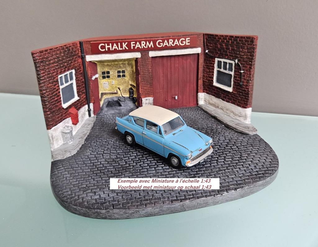 Diorama de Garage Anglais Corgi "Chalk Farm Garage", Enlèvement ou Envoi, Comme neuf, 1:50 ou moins, Diorama