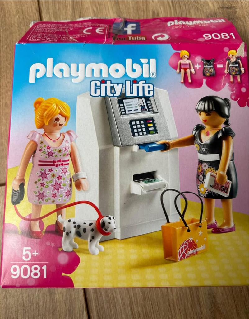 Geldautomaat Playmobil, Ophalen, Zo goed als nieuw