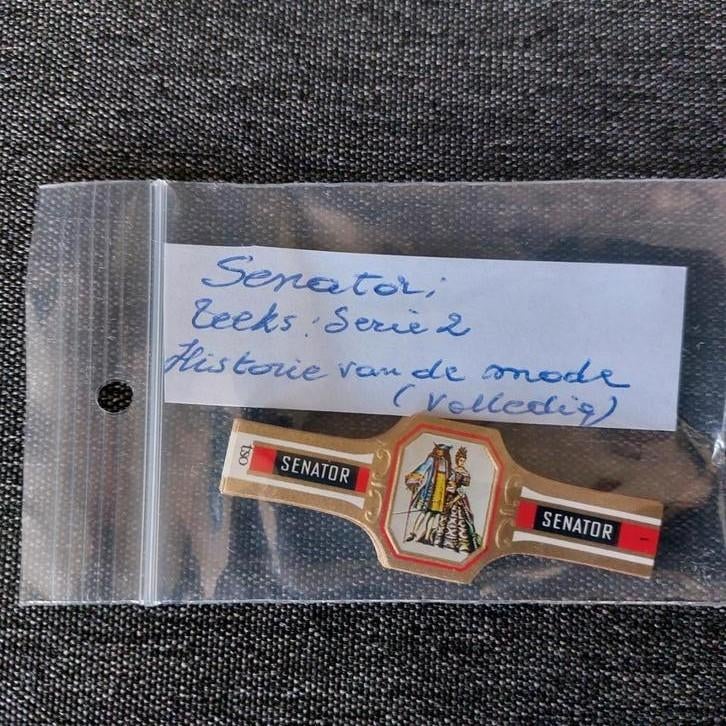 Reeks sigarenbandjes Senator, Verzamelen, Ophalen of Verzenden, Sigarenbandjes