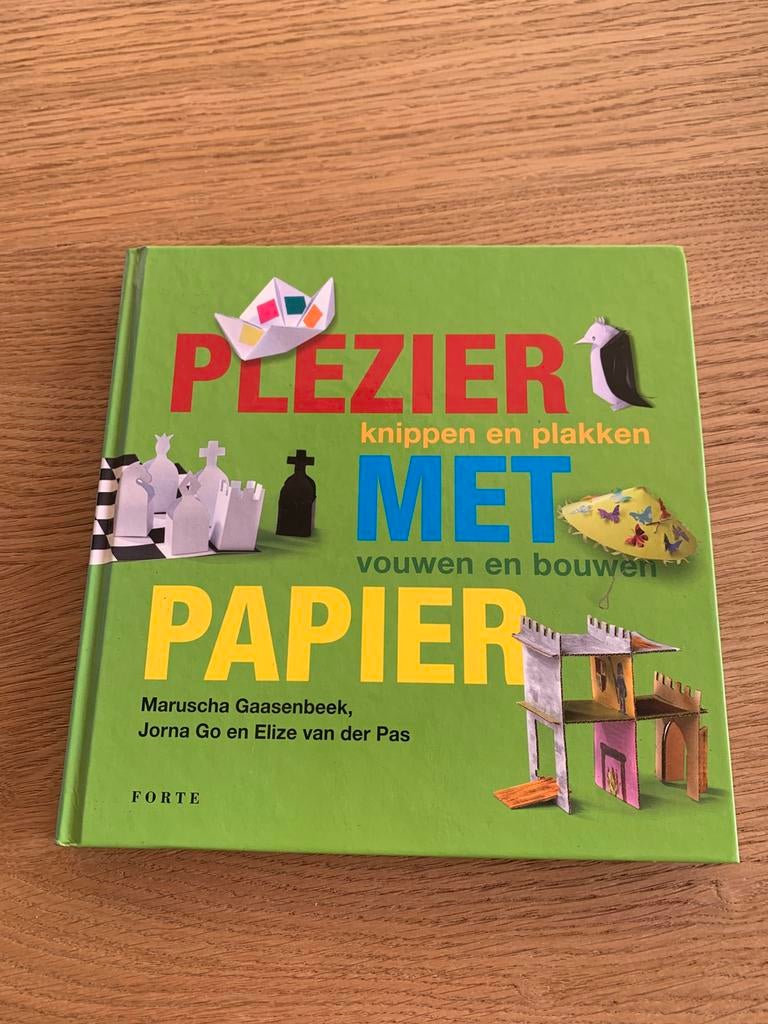 E. van der Pas - Plezier met papier, Ophalen, Gelezen, E. van der Pas; J. Go; M. Gaasenbeek