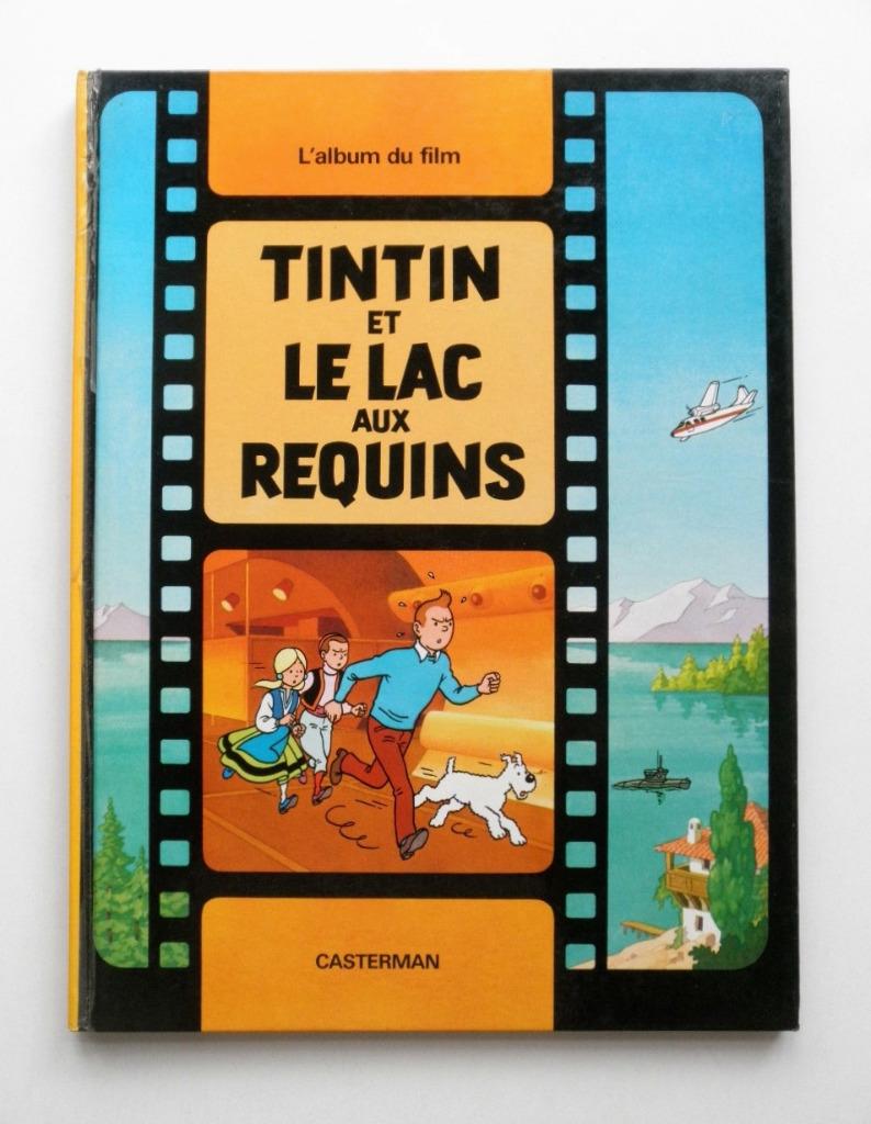 EO 1973 - Tintin et le lac aux requins - Hergé Belvision, Boeken, Stripverhalen, Gelezen, Eén stripboek, Ophalen