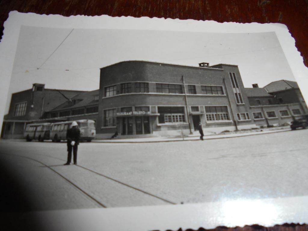 oude foto Blankenberge - gebouw Telegraaf/telefoon, Verzamelen, Ophalen of Verzenden, Gebruikt, Gebouw, Foto
