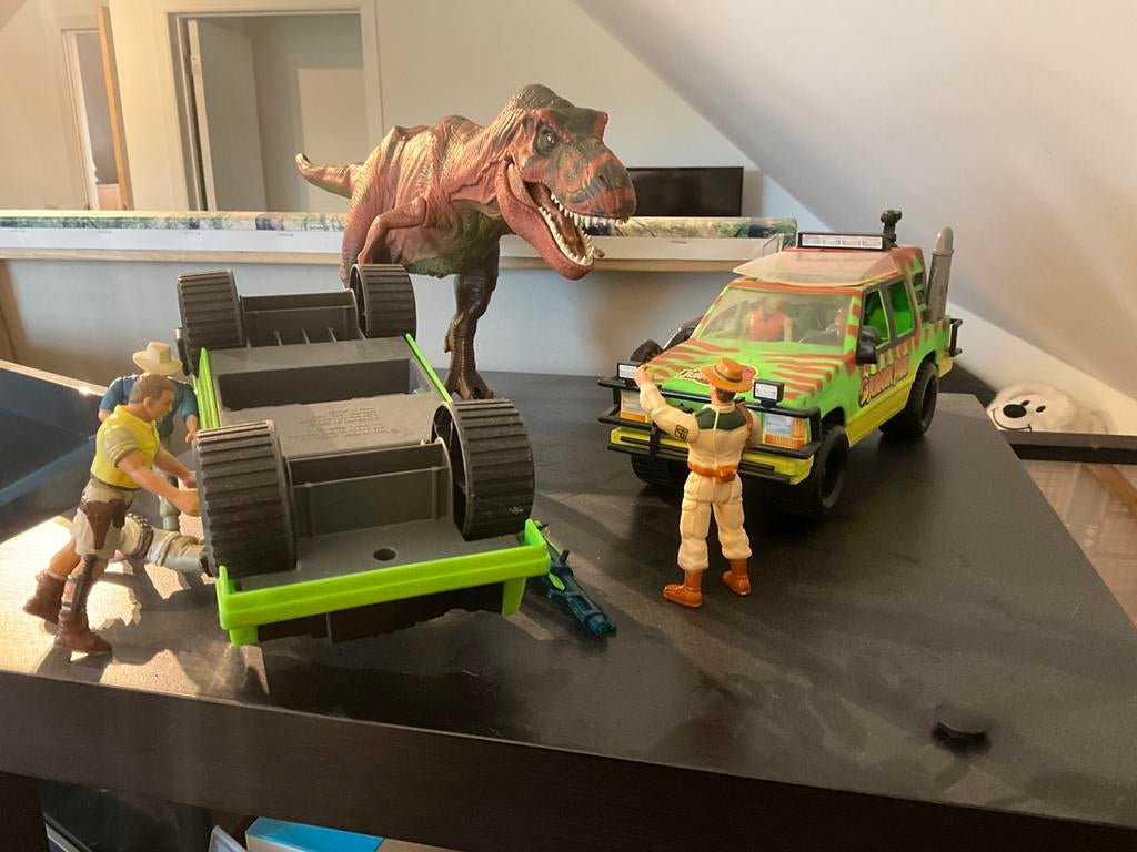 Set jurassic park speelgoed, Ophalen of Verzenden, Zo goed als nieuw