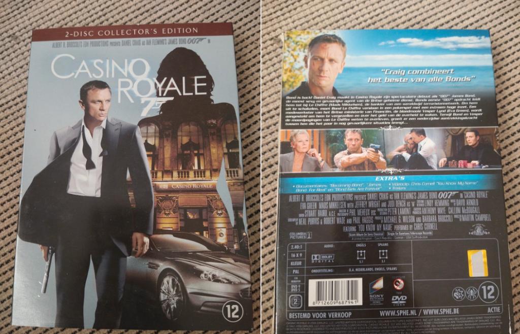 Dvd casino royale, Enlèvement ou Envoi, Comme neuf