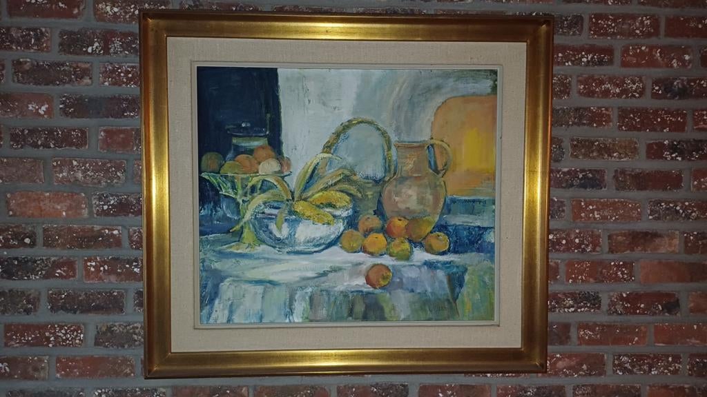 Schilderij - Stilleven - M. Scraeyen, Antiek en Kunst, Kunst | Schilderijen | Klassiek, Ophalen