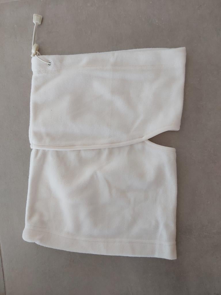Cache-col crème, Enlèvement ou Envoi, Comme neuf, Taille 42/44 (L), Écharpe