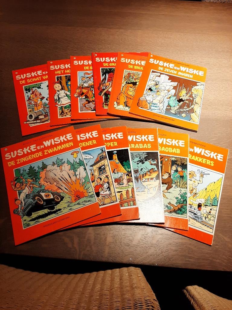 Suske en Wiske 12 strips voor €10, Plusieurs BD, Enlèvement ou Envoi, Willy Vandersteen, Comme neuf