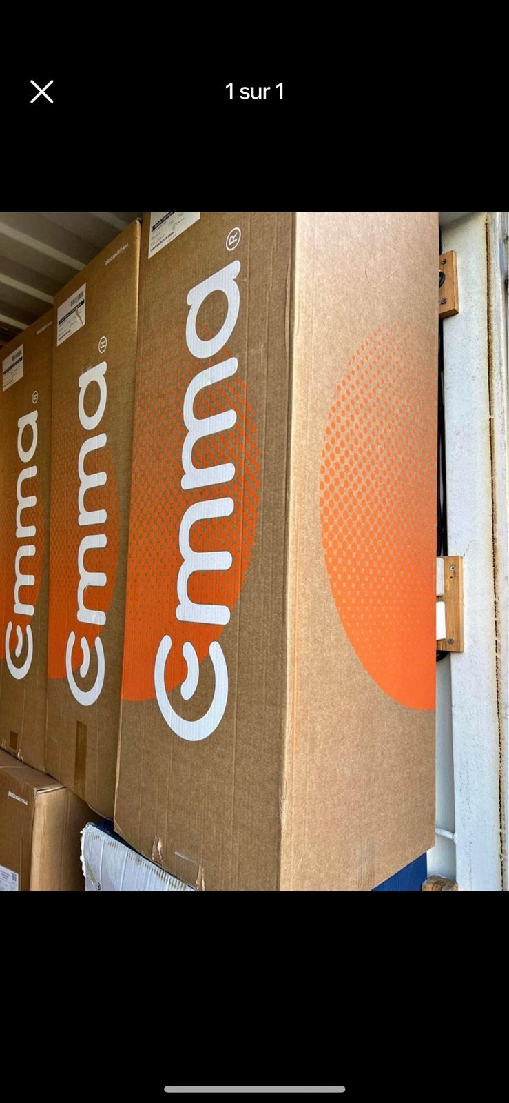 Matelas Emma zero Gravity hybride, Enlèvement ou Envoi, Comme neuf, Matelas