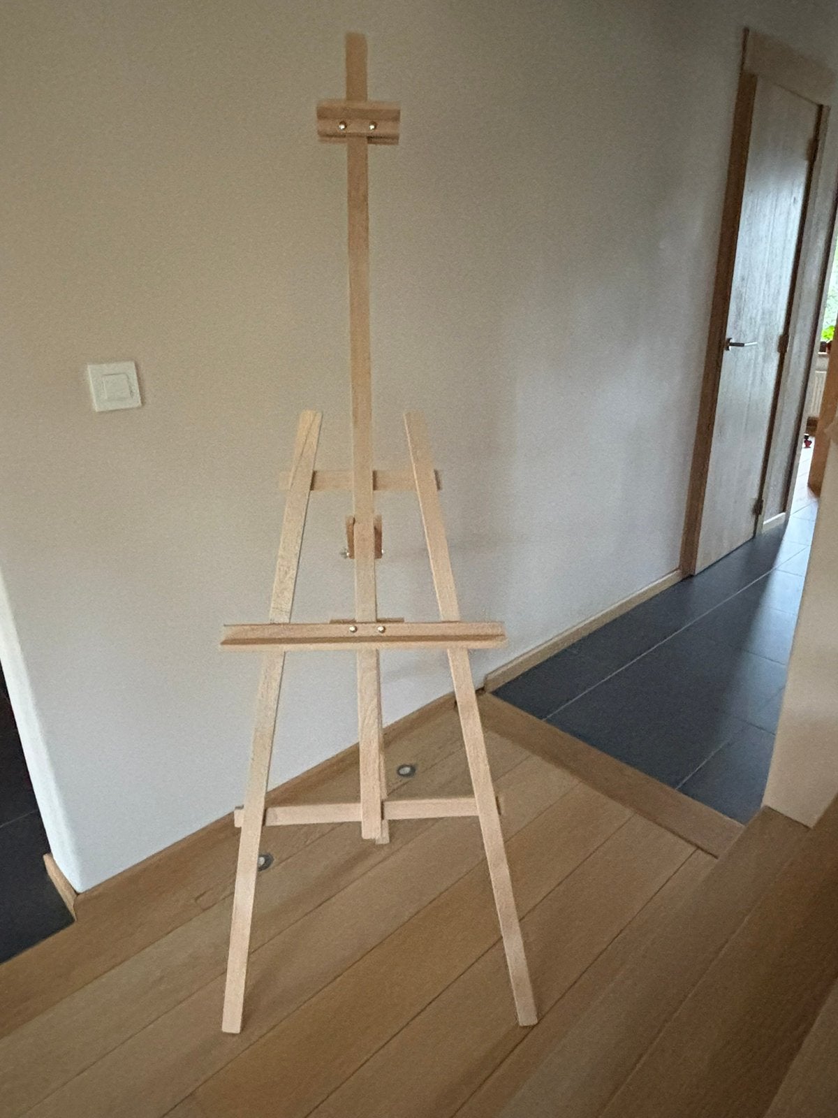 Houten schildersezel presenteerezel, Hobby en Vrije tijd, Schilderen, Ophalen, Gebruikt, Ezel