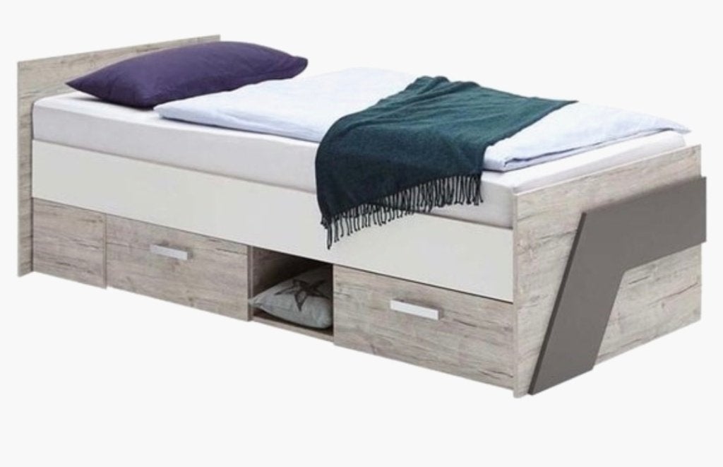 Bed tiener, Ophalen, Gebruikt, 90 cm, Eenpersoons
