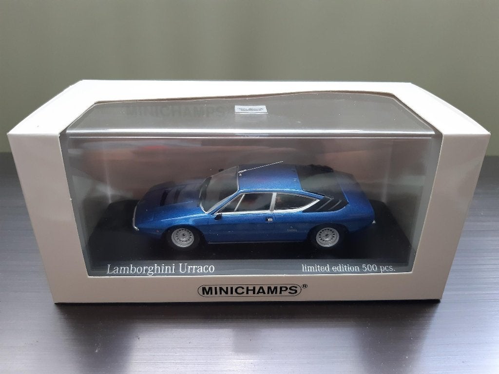 Minichamps 1/43 Lamborghini Urraco, Ophalen of Verzenden, Nieuw, Auto, MiniChamps