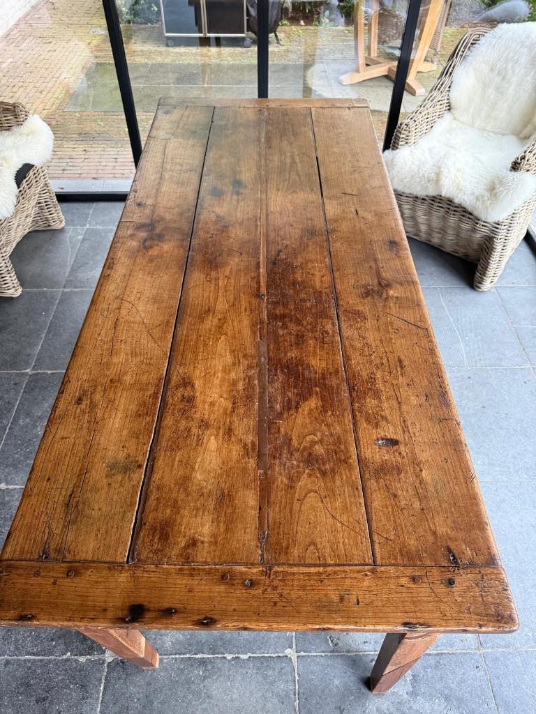 Table de ferme française ancienne du XIXe siècle, Antiquités & Art, Enlèvement