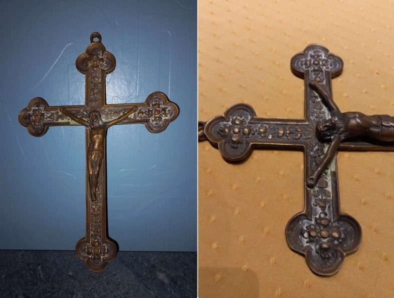 Koperen kruisbeeld, Ophalen of Verzenden