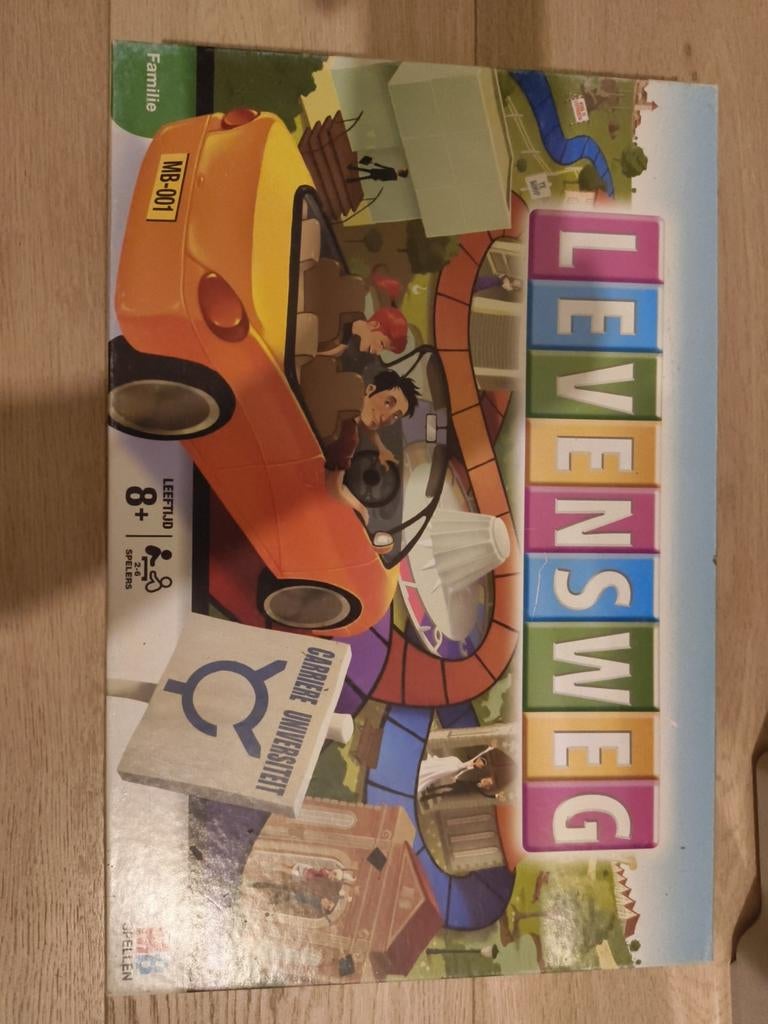 Levensweg, Vijf spelers of meer, Ophalen, Gebruikt, MB spelen