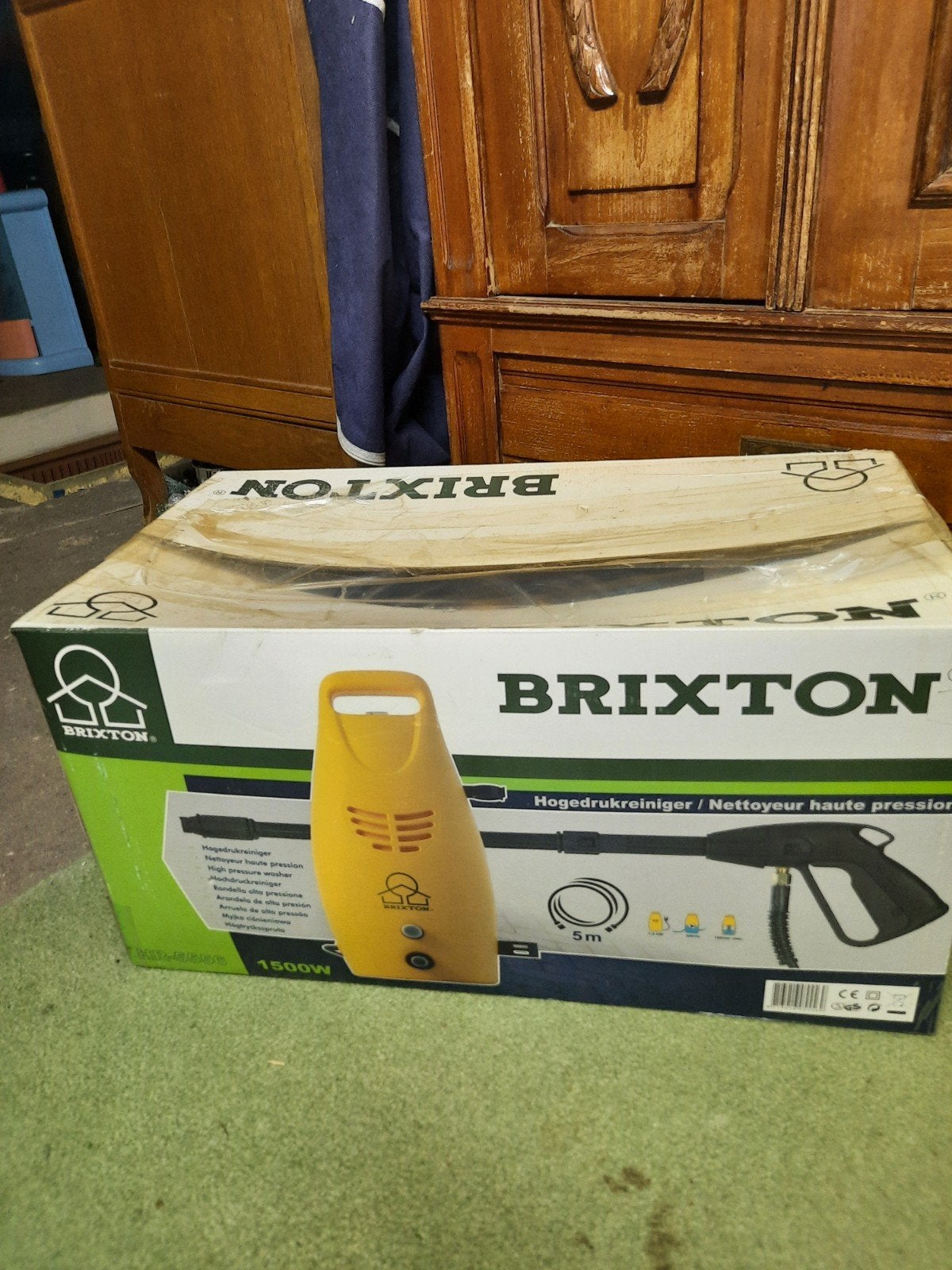 hoge druk reiniger brixton, Enlèvement