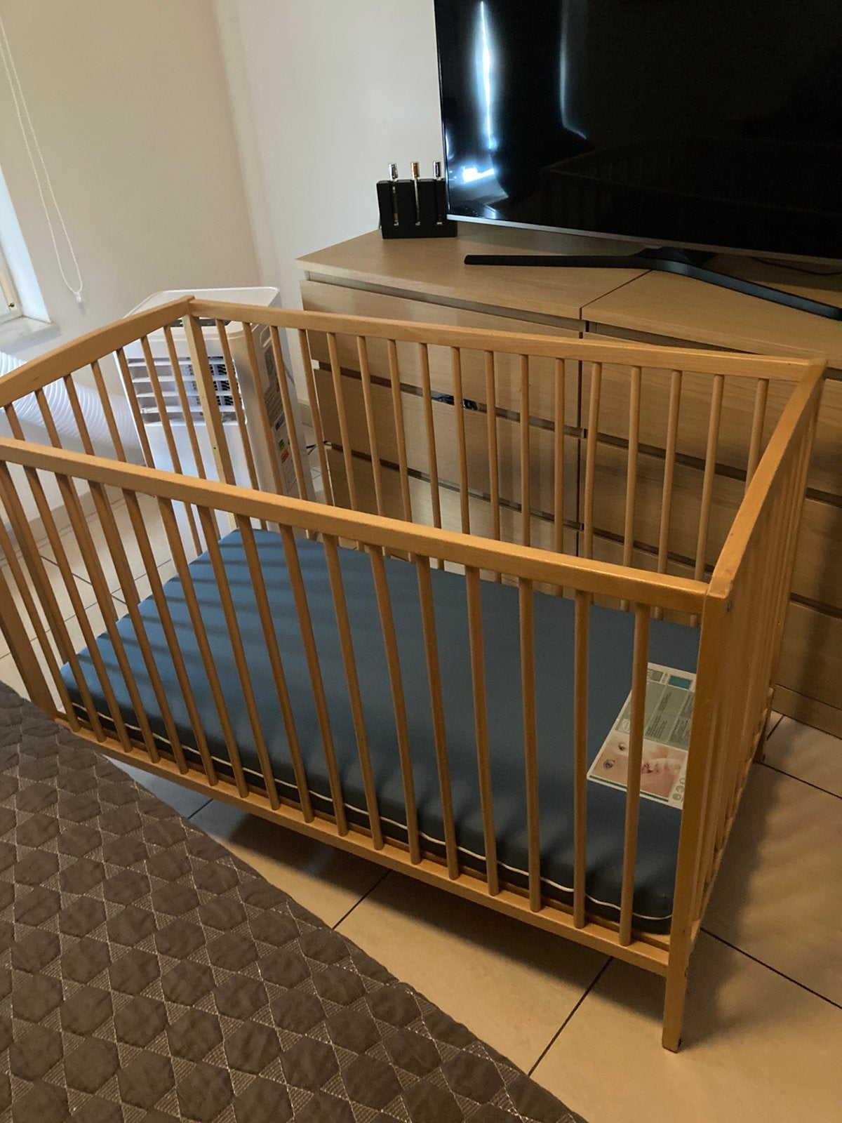 Lit bébé sans le matelas., Enlèvement, Utilisé