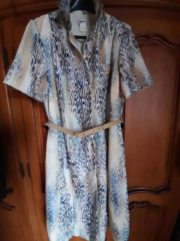 Mooi zomers kleed, dames, amper gedragen, maat 48, Kleding | Dames, Grote Maten, Zo goed als nieuw, Jurk, Ophalen of Verzenden