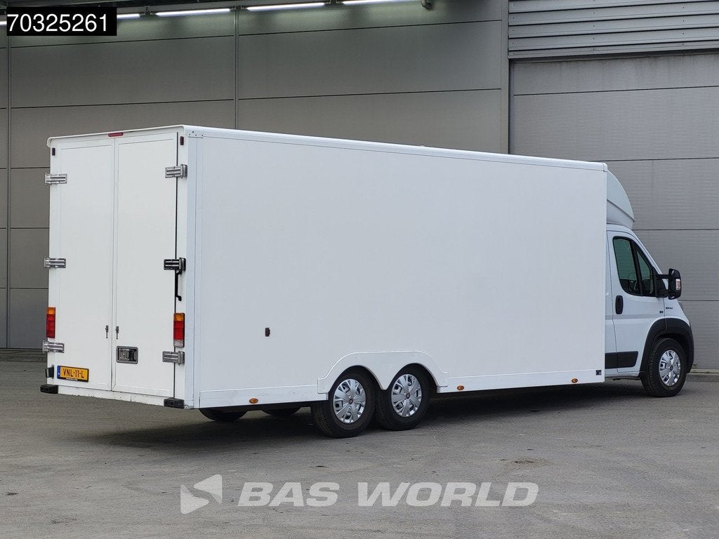 Fiat Ducato 130pk 30m3 XXL Rijbewijs B 3500KG 608cm Bakwagen, Auto's, Bestelwagens en Lichte vracht, Stof, Gebruikt, Euro 6, 130 pk