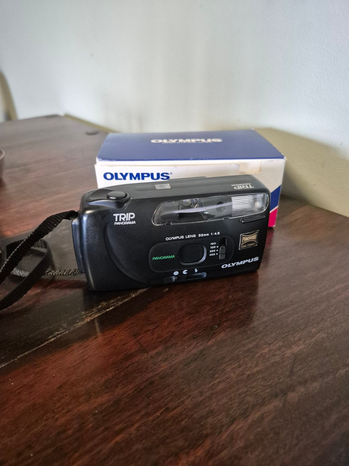 olympus trip panorama met doos, Ophalen of Verzenden
