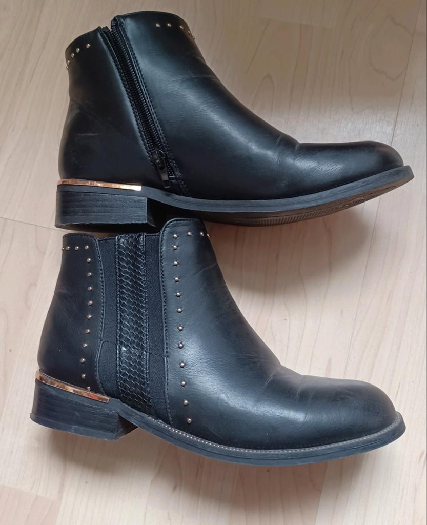 Schoenen, Kleding | Dames, Schoenen, Zwart, Ophalen of Verzenden, Mustang, Gedragen