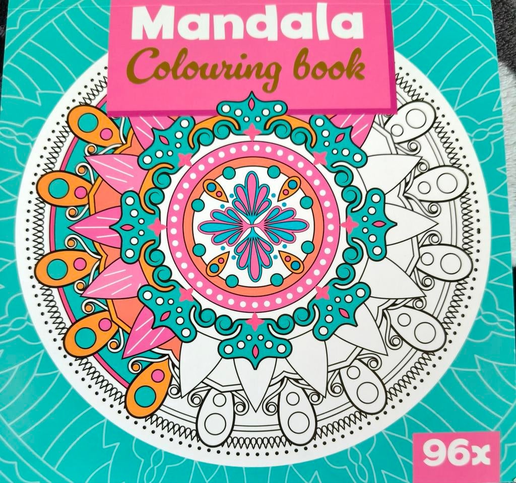 Kleine mandala kleurboek, Ophalen
