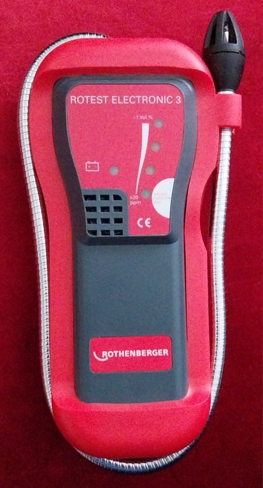 Rothenberger draagbare elektronische gaslekdetector, Ophalen of Verzenden, Zo goed als nieuw