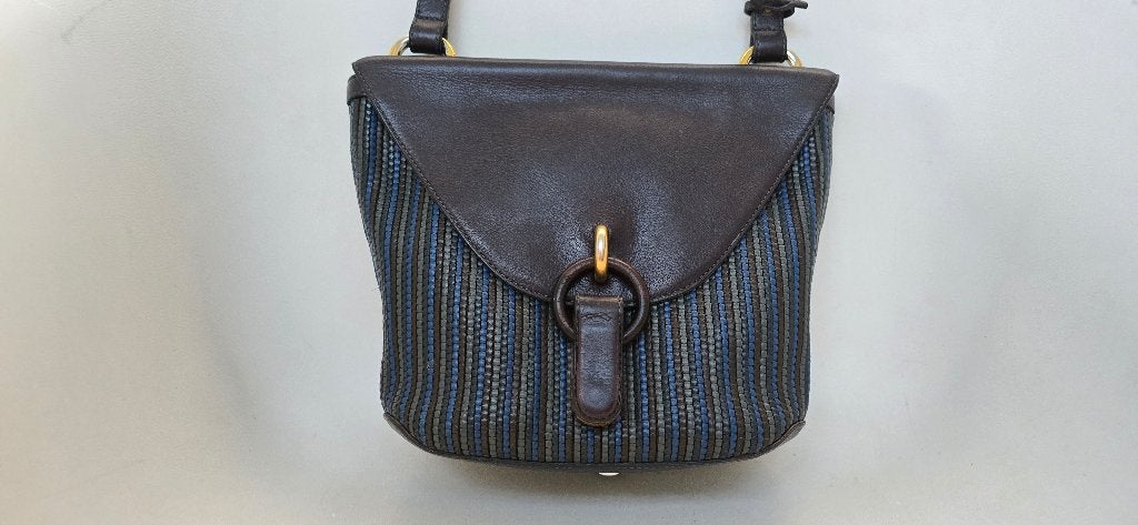 handtas Delvaux mimosa, Handtassen en Accessoires, Ophalen of Verzenden, Gebruikt, Overige kleuren, Schoudertasje