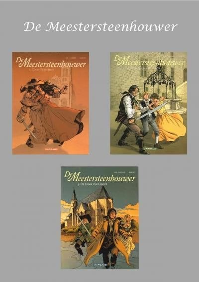 De Meestersteenhouwer - Complete reeks deel 1 tem 3, Meerdere stripboeken, Ophalen of Verzenden, Nieuw, Staliner Jean Marc