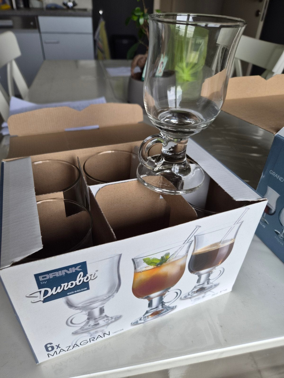 glazen niet gebruikt, Verzamelen, Glas en Drinkglazen, Ophalen