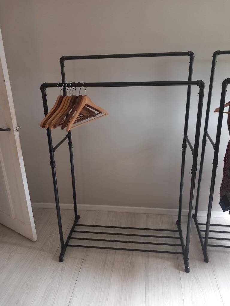 2 portes vêtements SONGMICS - RÉSERVÉ, Ophalen, Met wielen, Zo goed als nieuw