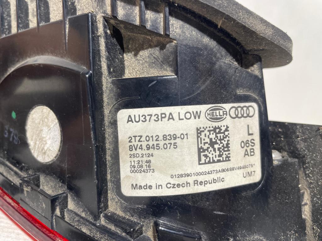Linker achterlicht AUDI A3 8V4945075, Auto-onderdelen, Ophalen, Gebruikt, Audi