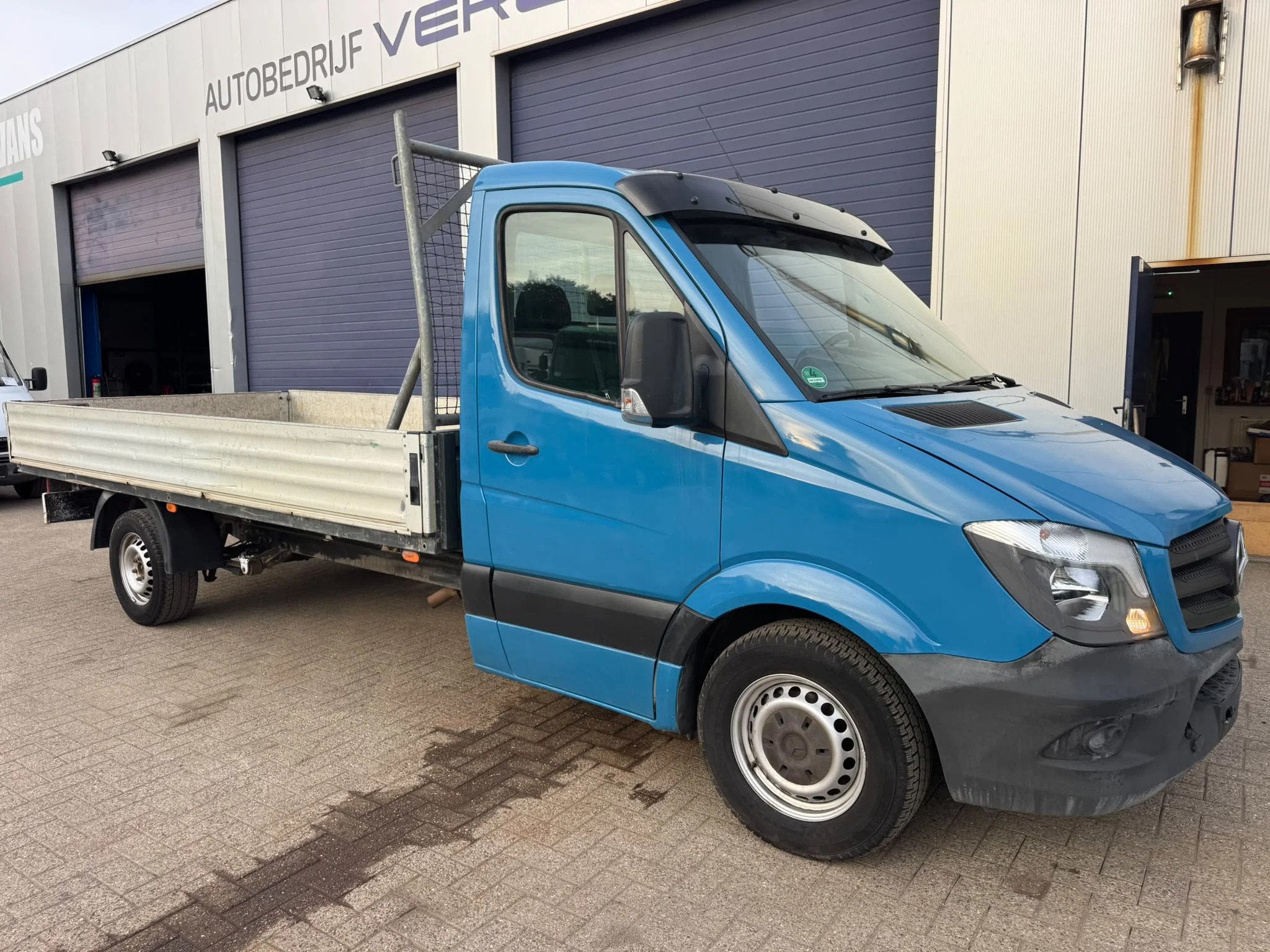 Mercedes-Benz Sprinter 313 *EURO 5-AIRCO* (bj 2014), Auto's, Euro 5, Gebruikt, Blauw, Mercedes-Benz