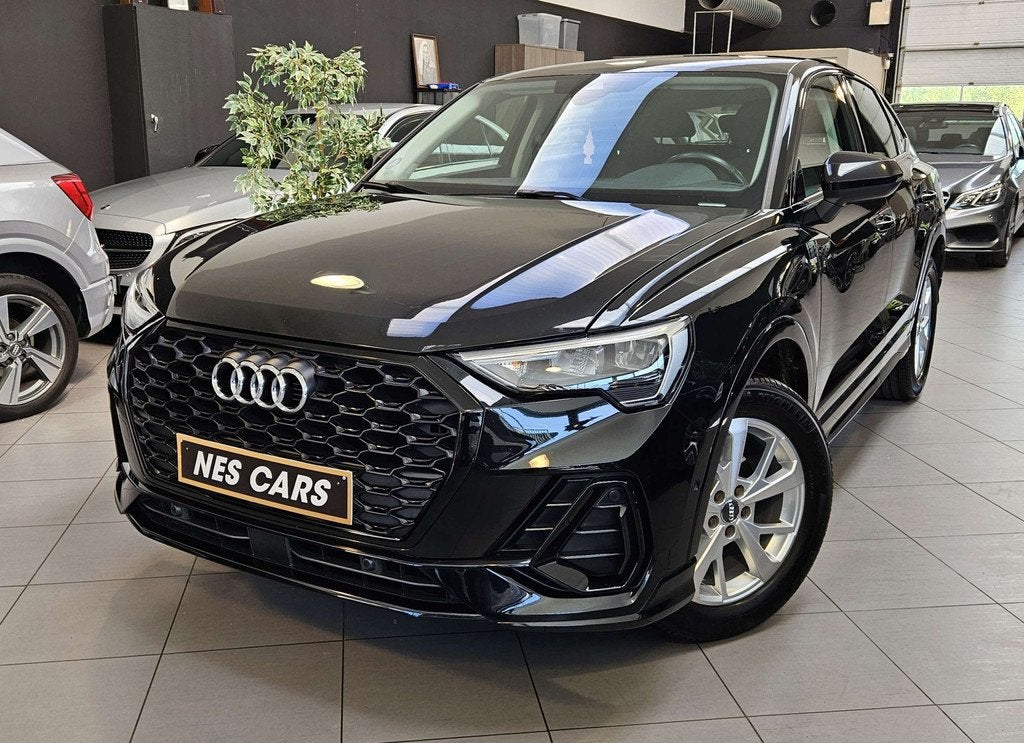 Audi Q3 35 TFSI SPORTBACK S LINE, COUPE ,ANDROID AUTO,GARANT, Autos, Achat, Boîte manuelle, Noir, 5 portes