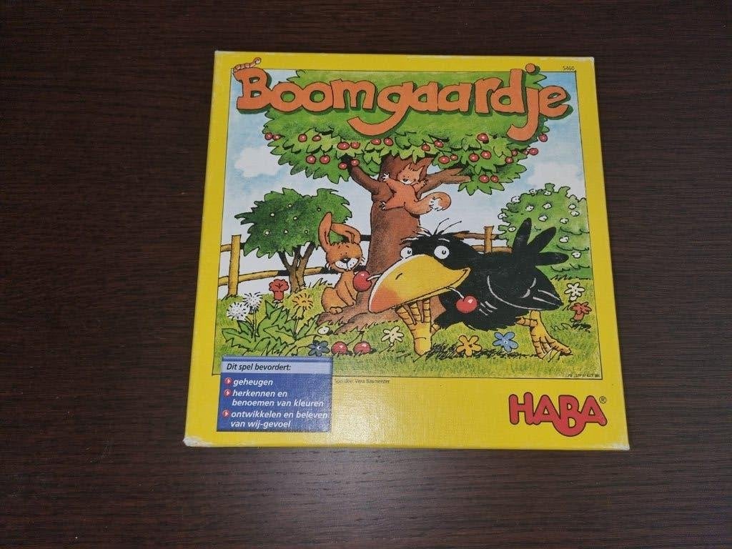 Haba spelletje Boomgaardje, Ophalen, Zo goed als nieuw