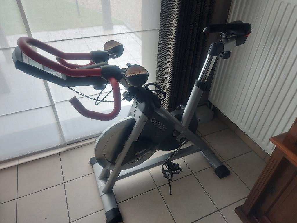 Spinbike 'Kettler', Sport en Fitness, Ophalen, Metaal, Benen, Spinningfiets