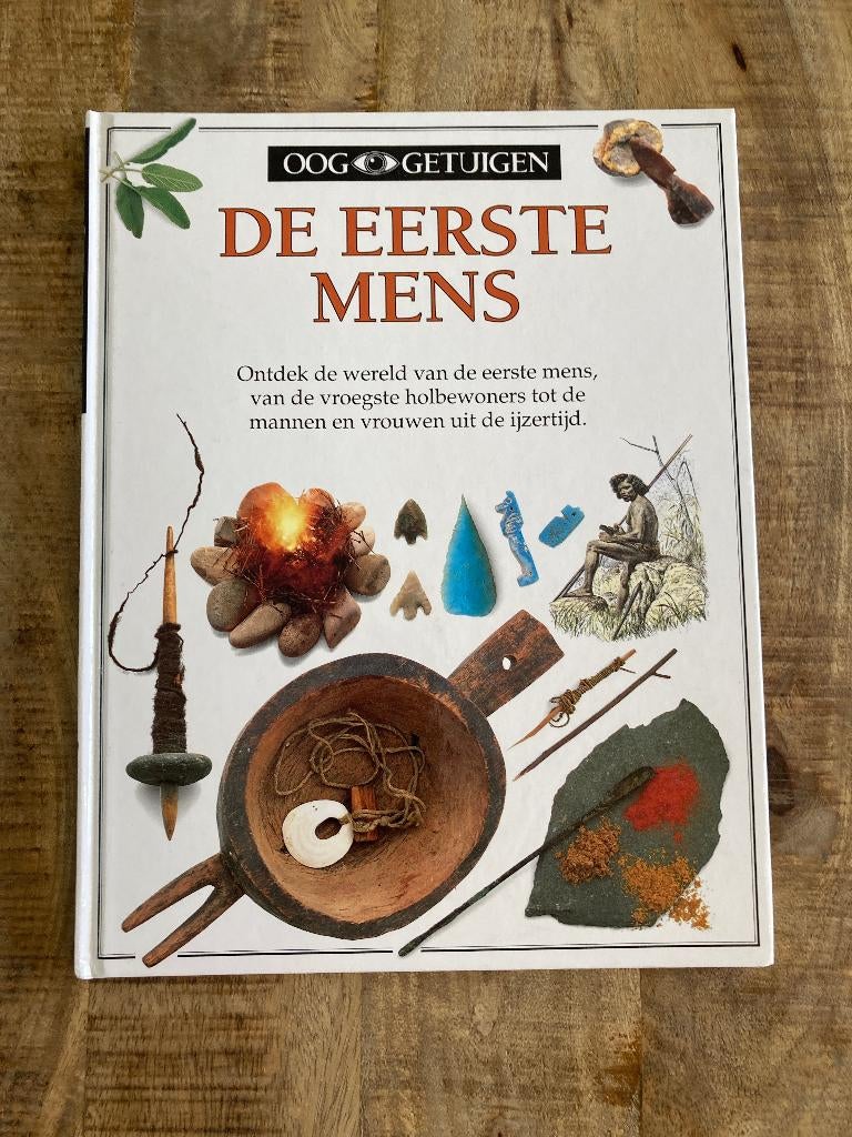 Informatief boek - Ooggetuigen - De eerste mens, Ophalen of Verzenden, Gelezen, Ooggetuigen