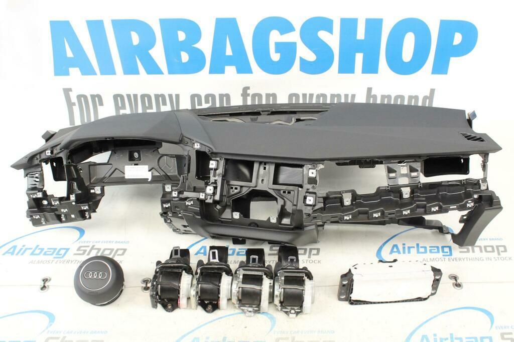 Airbag kit Tableau de bord noir Audi A1 (2018-....), Auto-onderdelen, Dashboard en Schakelaars, Gebruikt, Ophalen of Verzenden