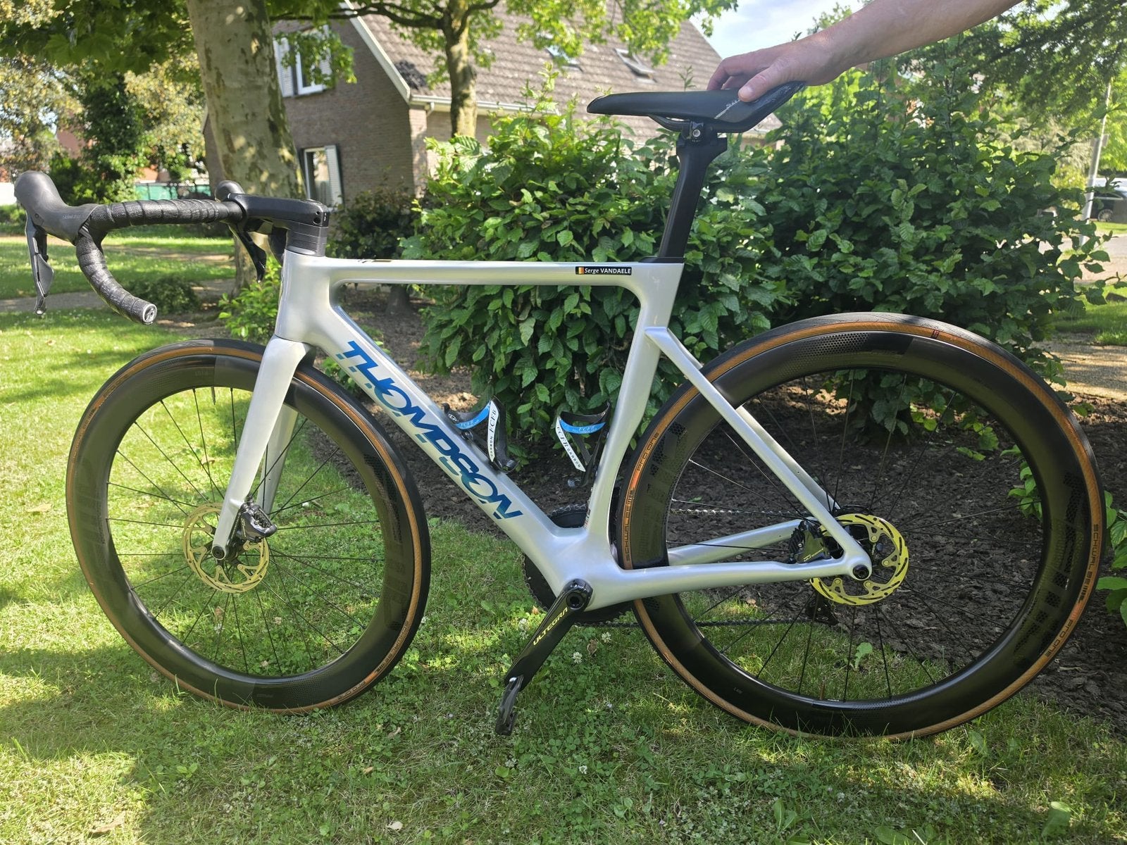Thompson (M) – Shimano Ultegra 11-speed &Fast Forward wielen, Fietsen en Brommers, Ophalen, Zo goed als nieuw, Carbon