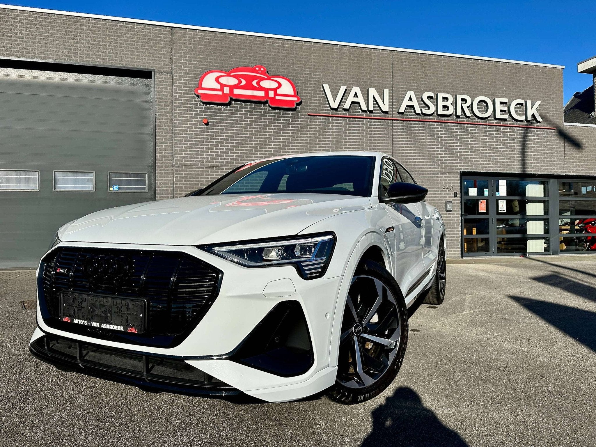 Audi e-tron Quattro 2x S line Black line* (bj 2021), Auto's, Automaat, 230 kW, Gebruikt, Adaptive Cruise Control
